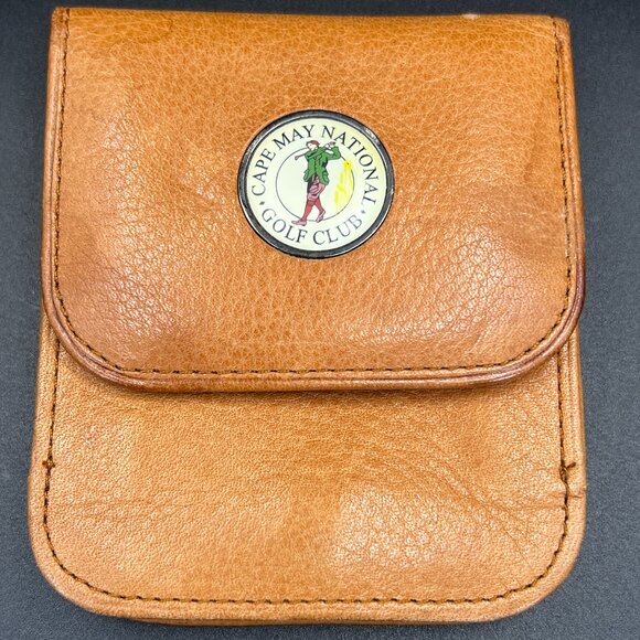 Other - Tan Leather Card & Key Holder